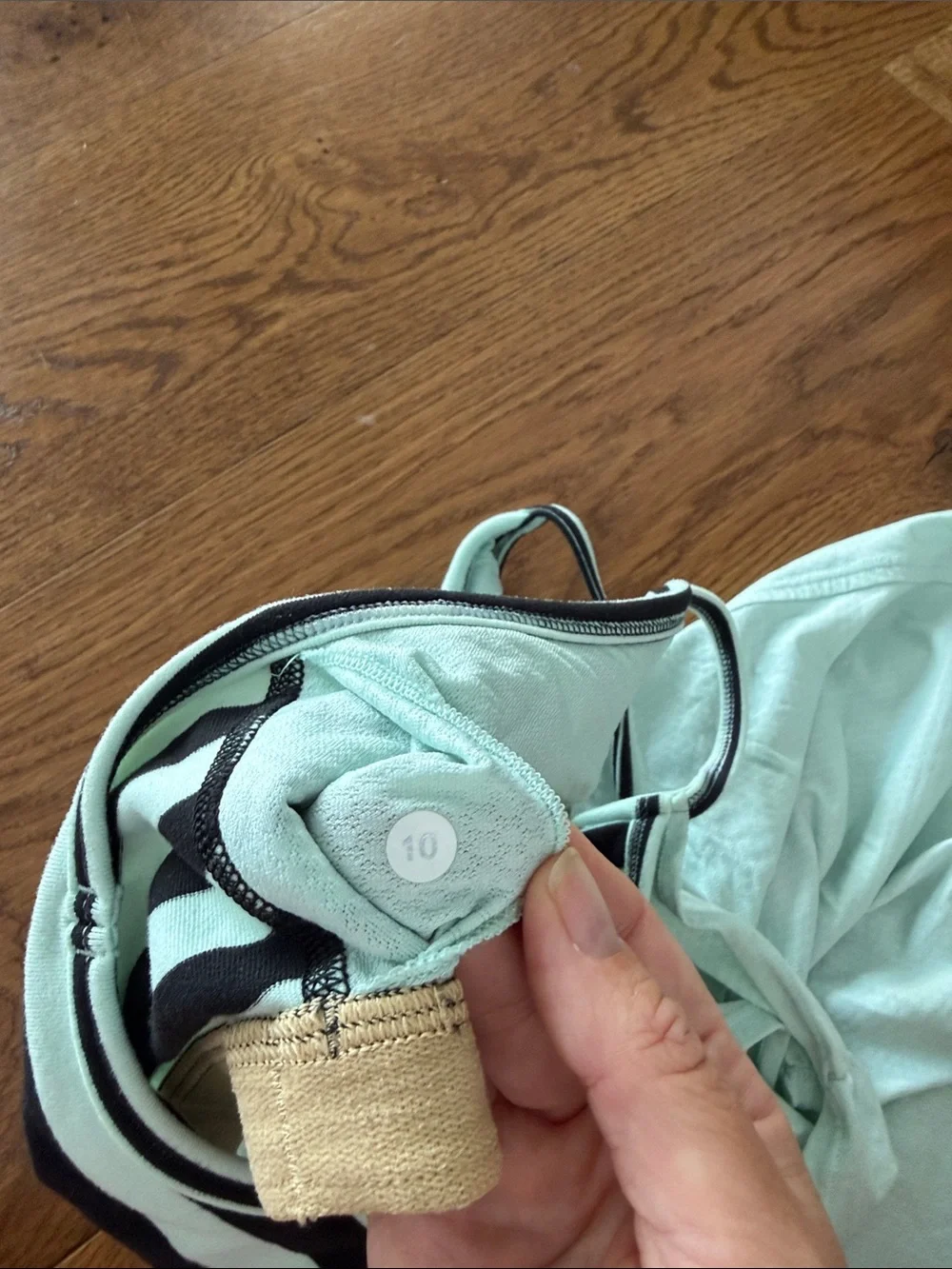 lululemon athletica no limit tank-light mint/blue